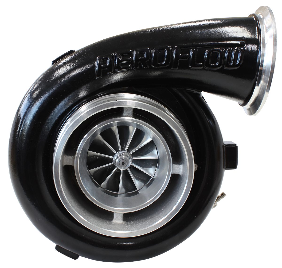 AEROFLOW BOOSTED 7075 1.16 V-BAND VBAND OUTLET GTX4294 BLACK