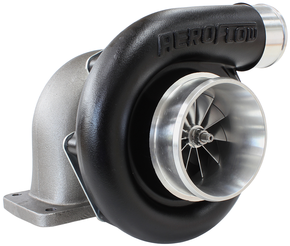 AEROFLOW BOOSTED 7875.96 T4 FLANGE BB V-BAND OUTLET GEN 1 BLACK - Image 2