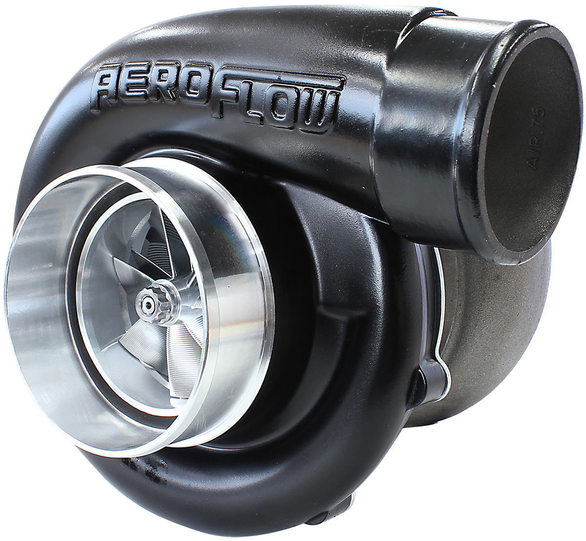 AEROFLOW BOOSTED 7875 1.25 T4 FLANGE BBV-BAND OUTLET GEN 2 BLACK - Image 2