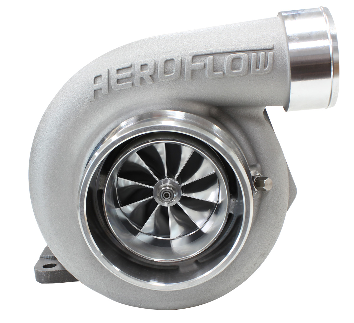AEROFLOW BOOSTED 6762 .82 T4 FLANGE V-BAND OUTLET GTX3584 NATURAL