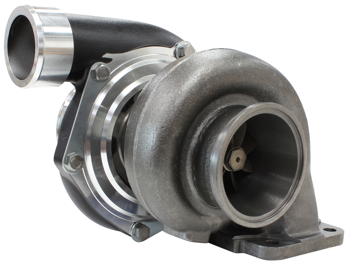 AEROFLOW BOOSTED 6762 .82 T4 FLANGE V-BAND OUTLET GTX3584 BLACK - Image 5