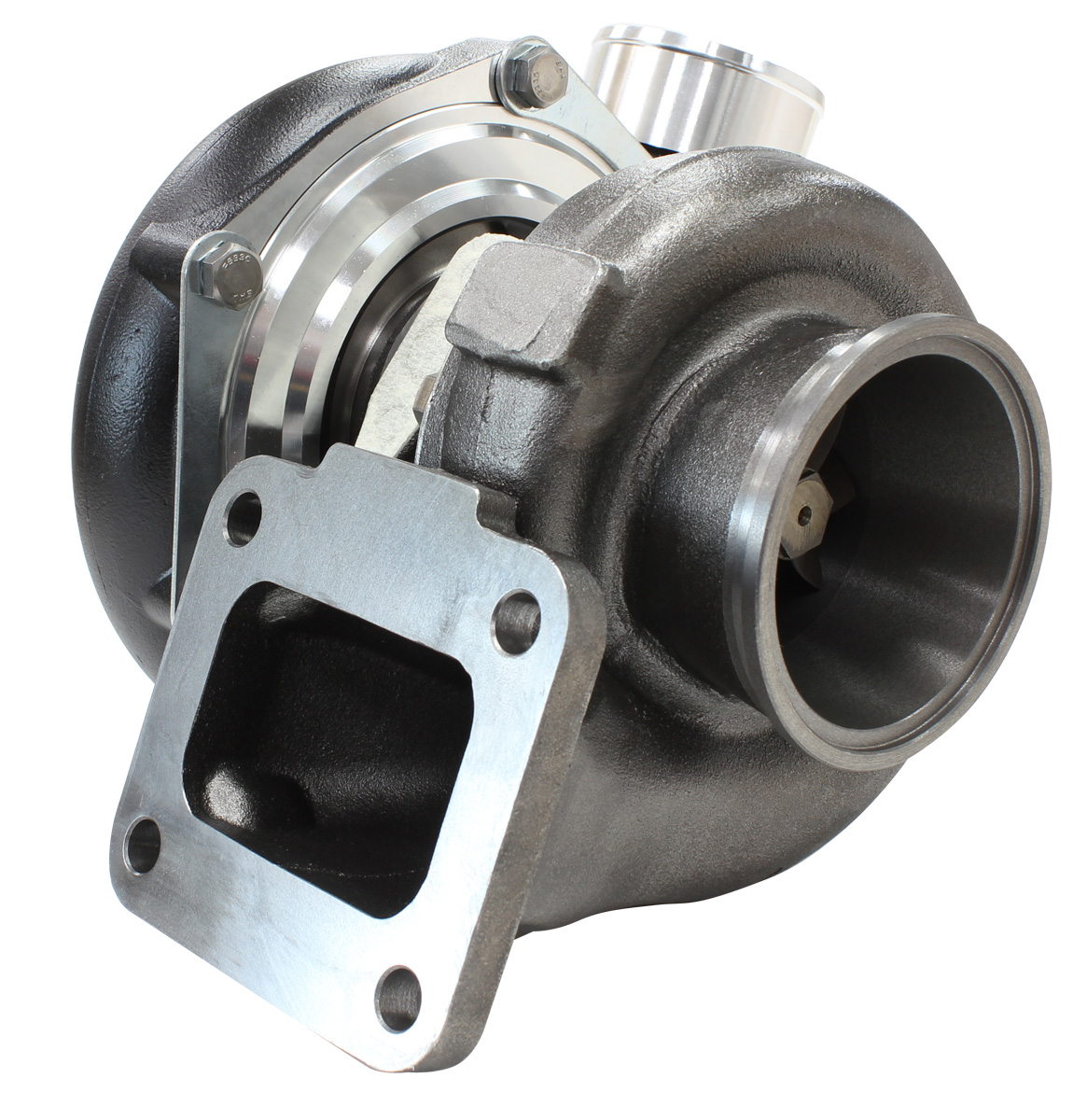 AEROFLOW BOOSTED 6762 .82 T4 FLANGE V-BAND OUTLET GTX3584 BLACK - Image 6