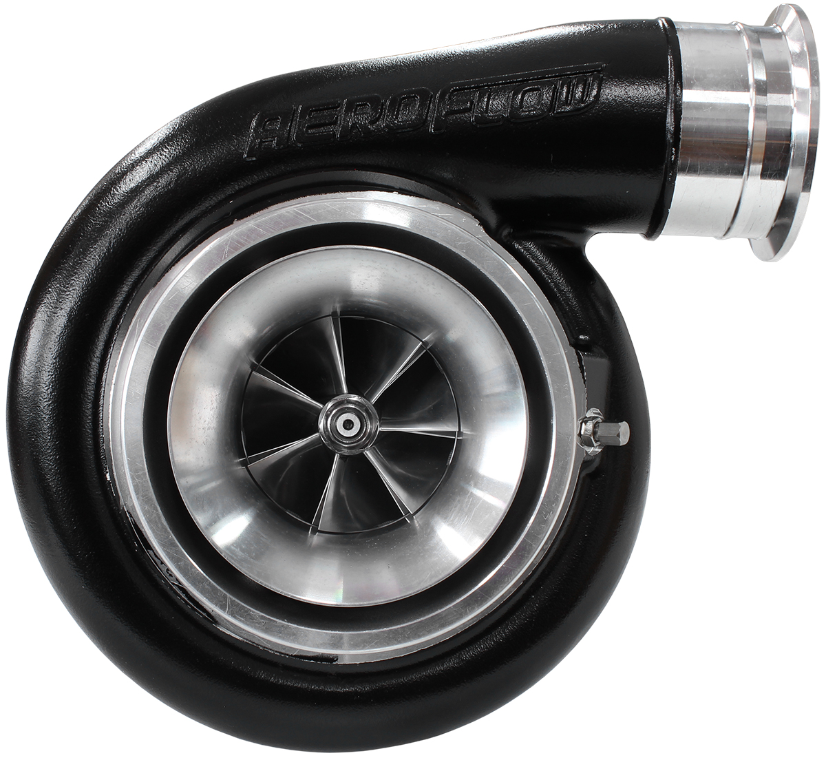 AEROFLOW BOOSTED 7588 1.25 T4 TWINENTRYV-BAND OUTLET BW S475 BLACK AF8005-4027BLK