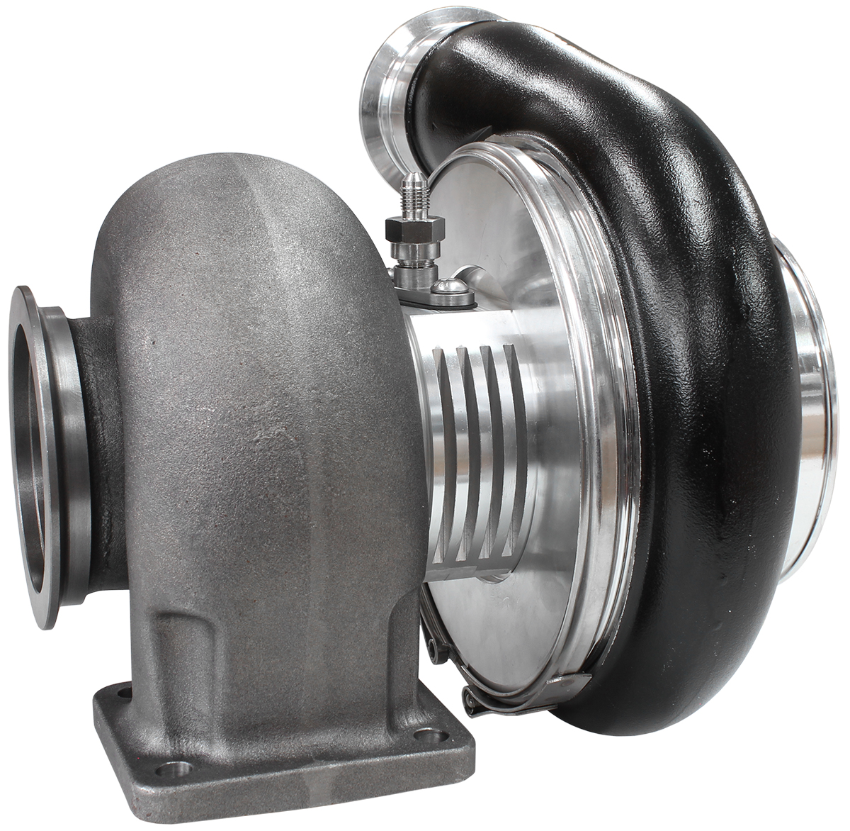 AEROFLOW BOOSTED 7588 1.25 T4 TWINENTRYV-BAND OUTLET BW S475 BLACK AF8005-4027BLK - Image 5