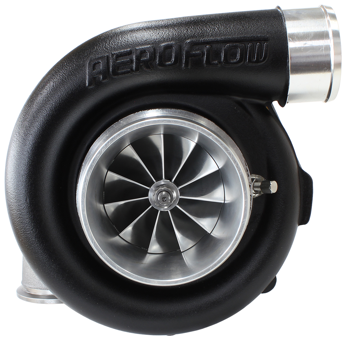 AEROFLOW BOOSTED 7875.96 V-BAND FLANGE V-BAND OUTLET GEN 1 BLACK
