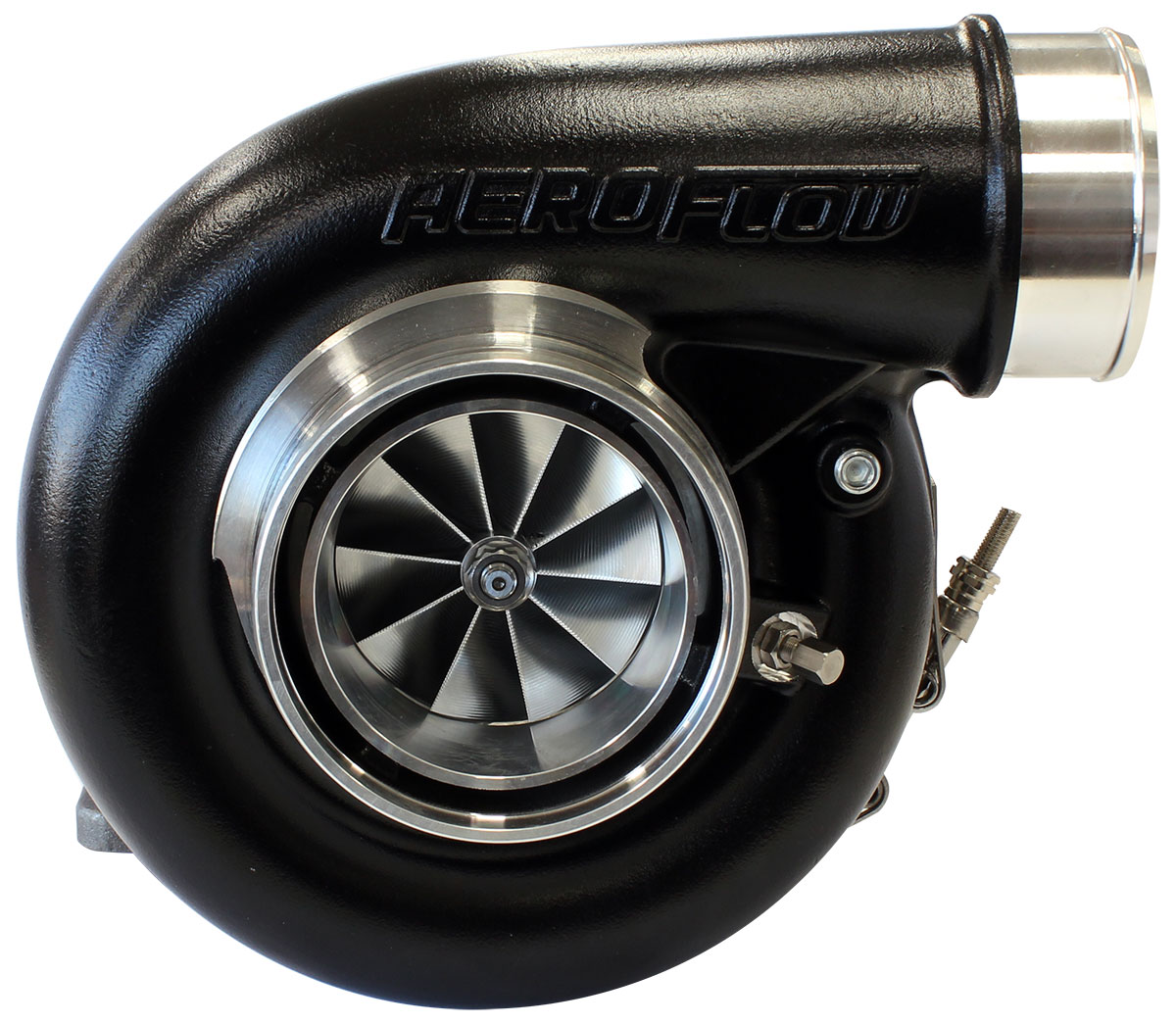AEROFLOW BOOSTED 7375 1.25 T4 V-BAND OUTLET G42 BLACK