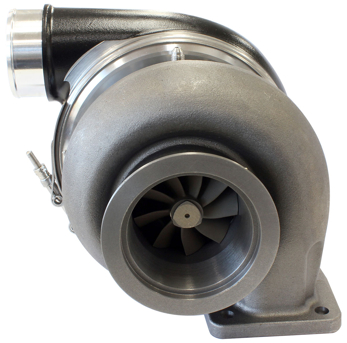 AEROFLOW BOOSTED 7375 1.25 T4 V-BAND OUTLET G42 BLACK - Image 3