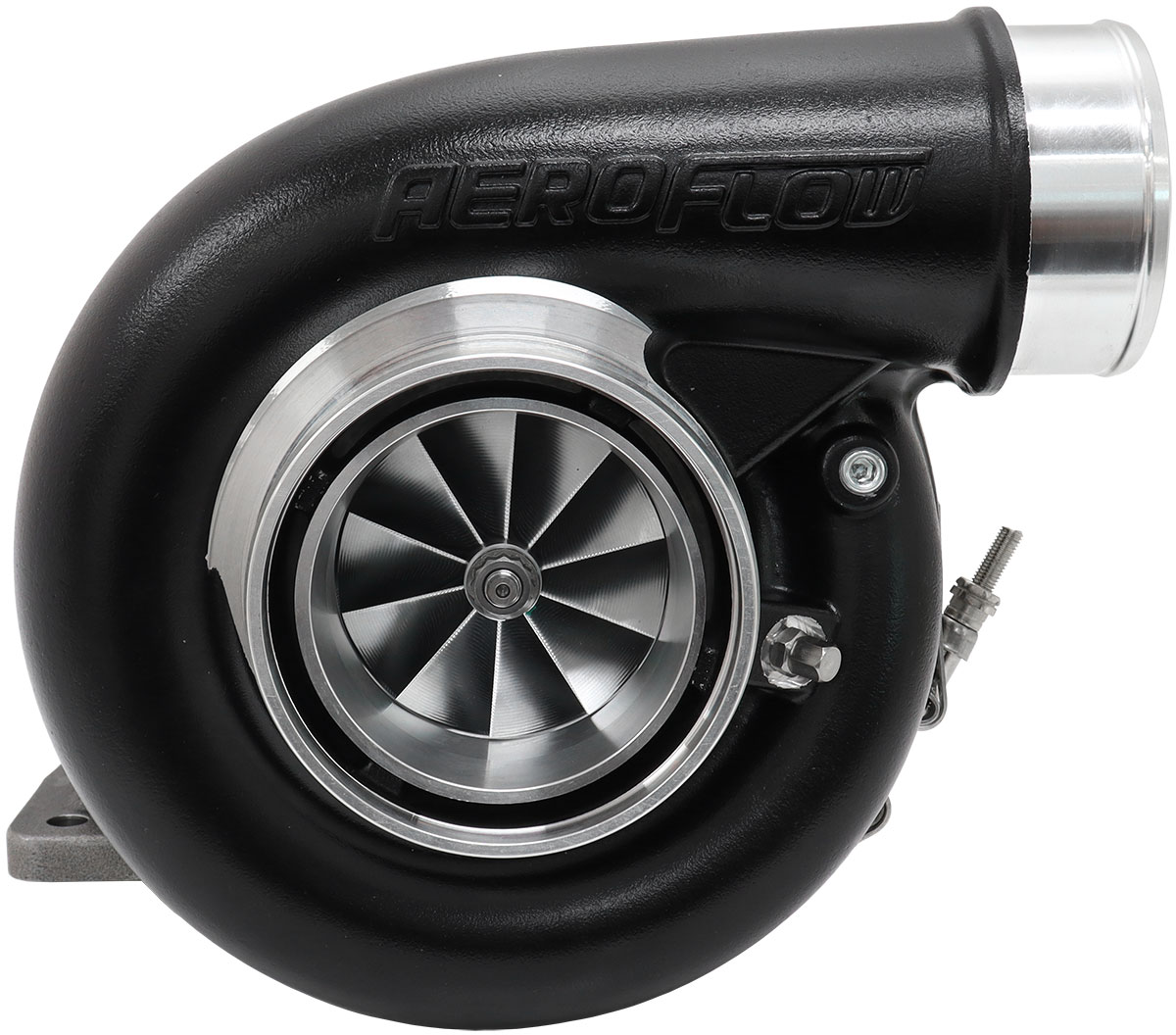 AEROFLOW BOOSTED 7375 1.00 T4 V-BAND OUTLET G42 1200 BLACK