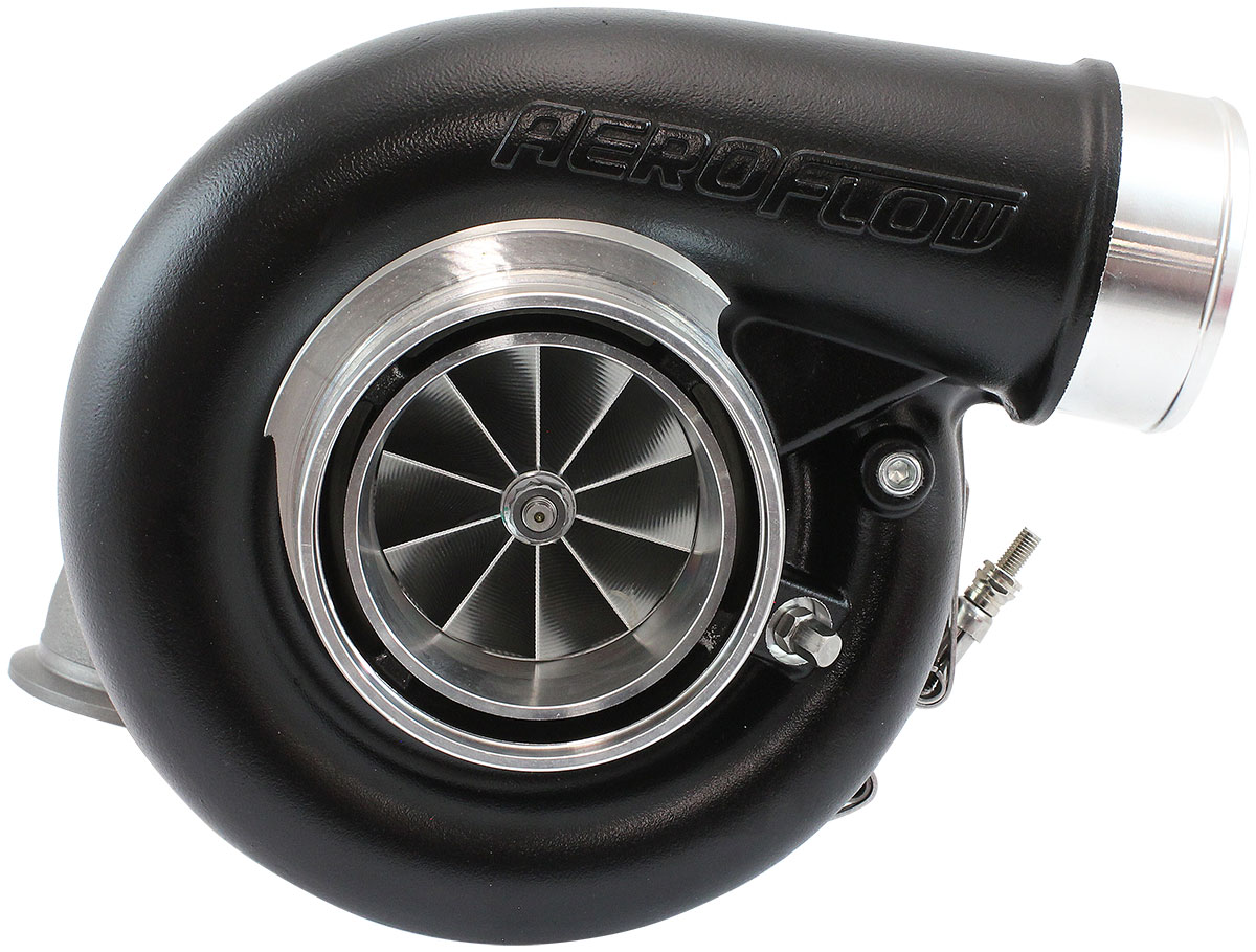 AEROFLOW BOOSTED 7375 .85 VBAND FLANGE V-BAND OUTLET G42 BLACK