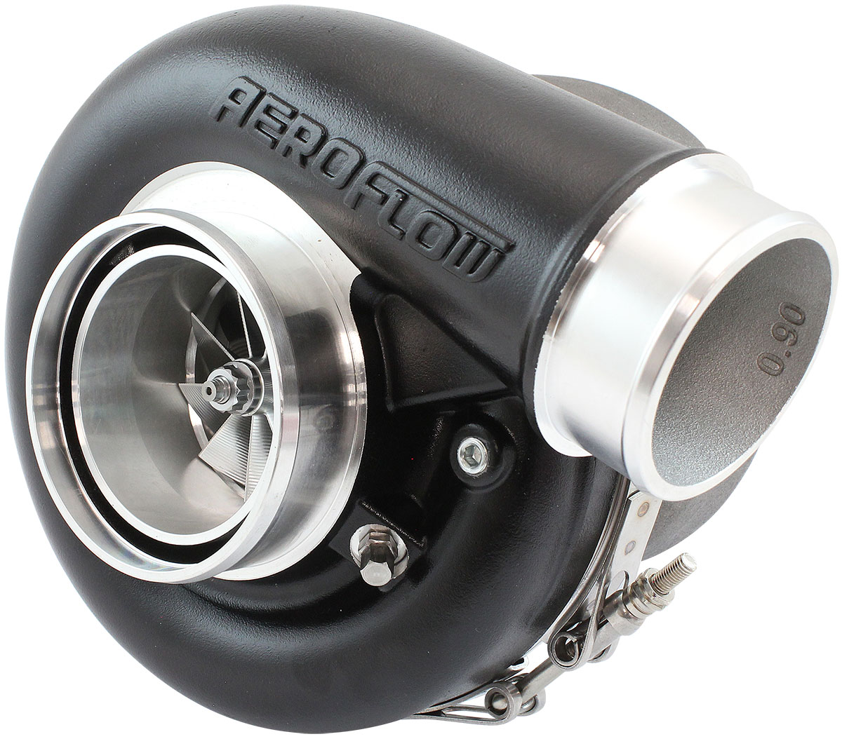 AEROFLOW BOOSTED 7375 .85 VBAND FLANGE V-BAND OUTLET G42 BLACK - Image 2