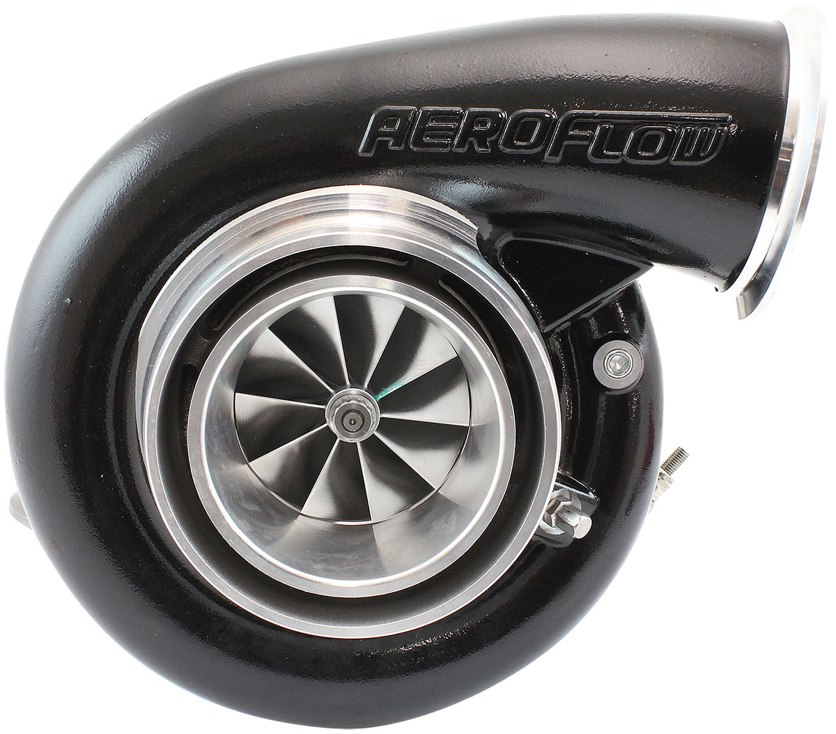 AEROFLOW BOOSTED 7975 0.85 VBAND FLANGEV-BAND OUTLET G42 BLACK