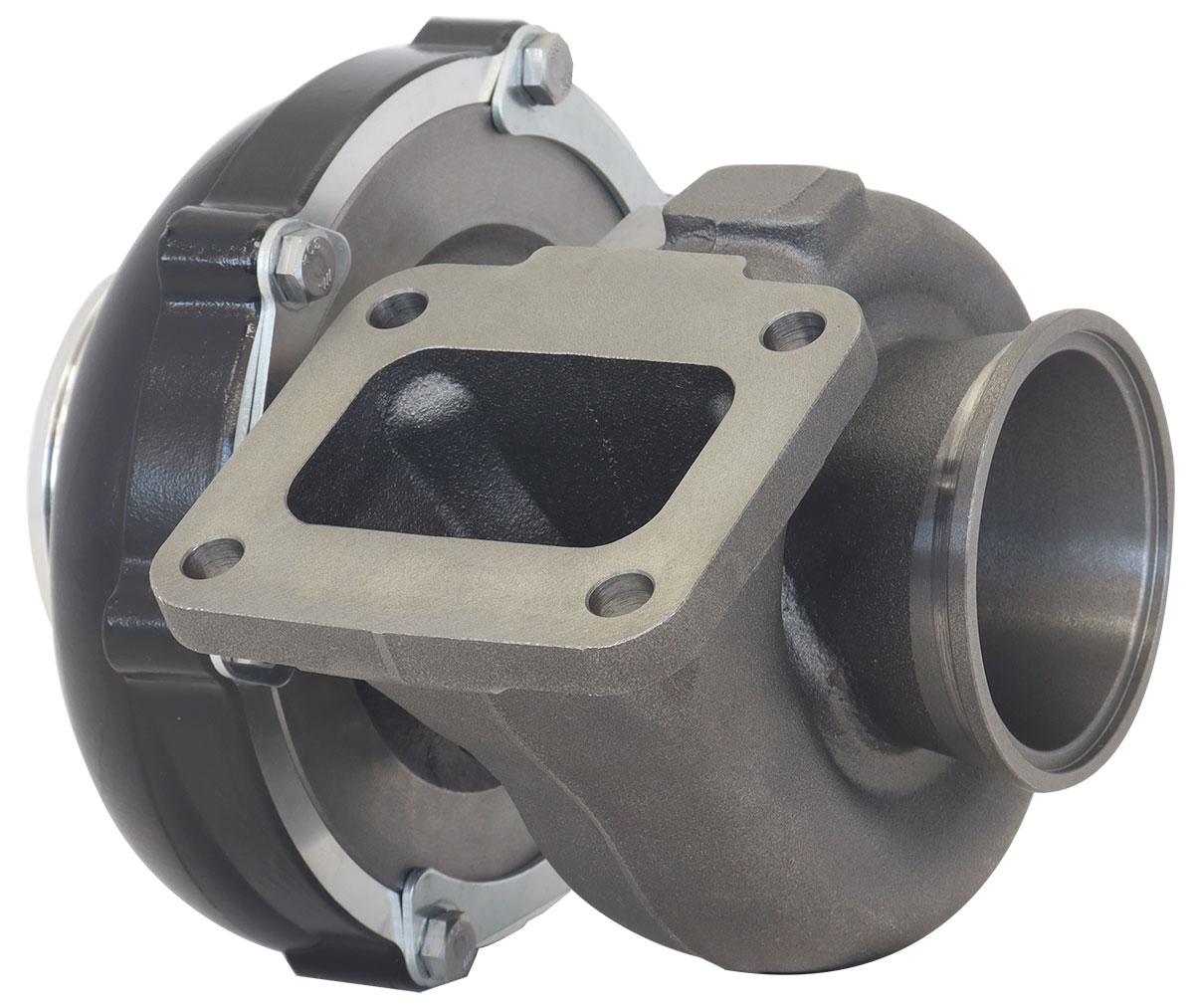 AEROFLOW BOOSTED 6262.82 T4 FLANGE V-BAND OUTLET G35 900 BLACK - Image 4