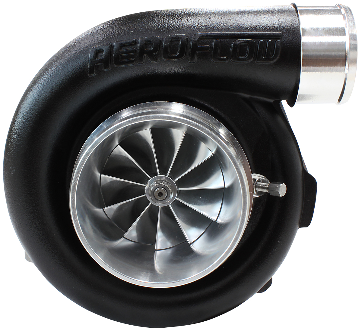 AEROFLOW BOOSTED 7875.96 T4 FLANGE V-BAND OUTLET GEN 1 BLACK