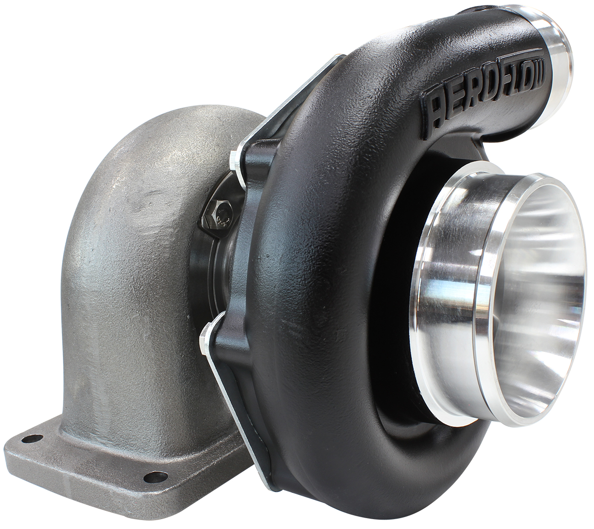 AEROFLOW BOOSTED 7875.96 T4 FLANGE V-BAND OUTLET GEN 1 BLACK - Image 2