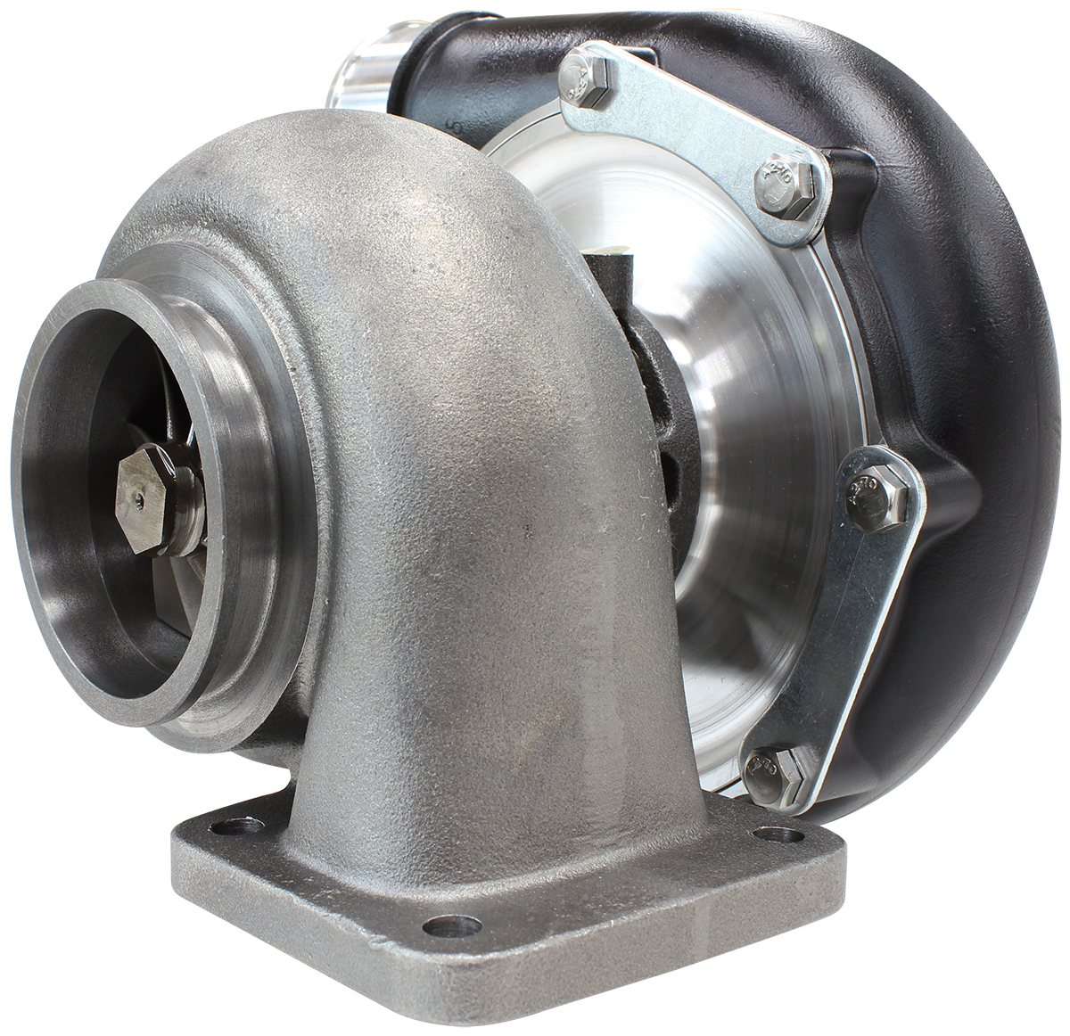 AEROFLOW BOOSTED 7875.96 T4 FLANGE V-BAND OUTLET GEN 1 BLACK - Image 3