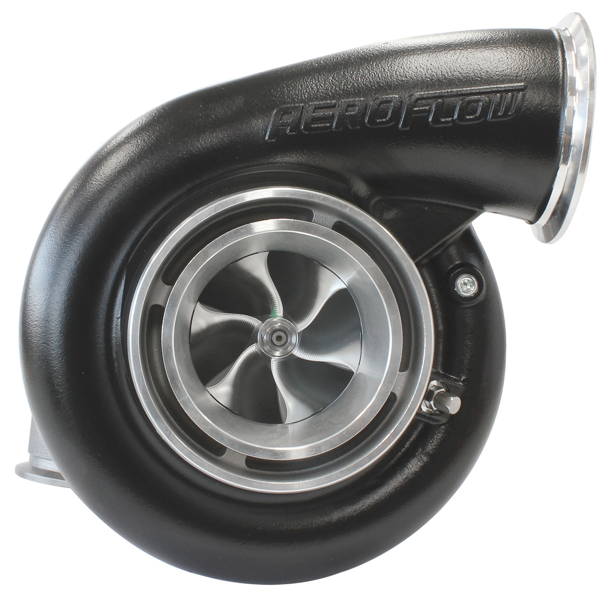 AEROFLOW BOOSTED B7875 1.28 VBAND INLETV-BAND OUTLET GEN 3 BLACK