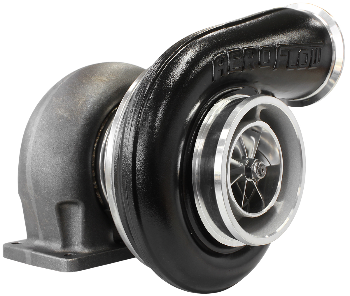 AEROFLOW BOOSTED 7588 1.25 T4 TWINENTRYV-BAND OUTLET BW S475 BLACK AF8006-4027BLK - Image 2