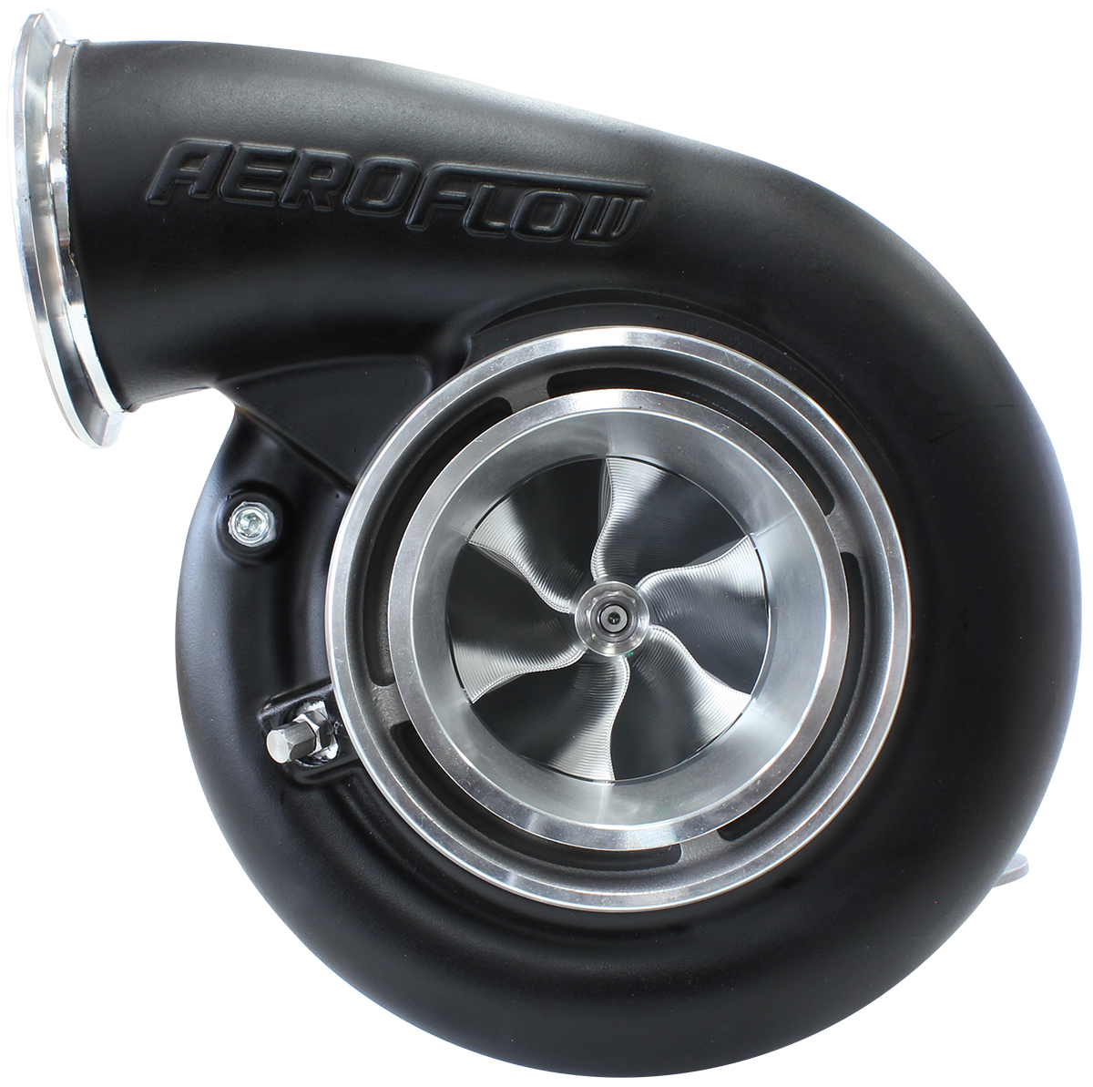 AEROFLOW BOOSTED B7875 1.28 REVERSE INLET VBAND OUTLET 7975 BLACK