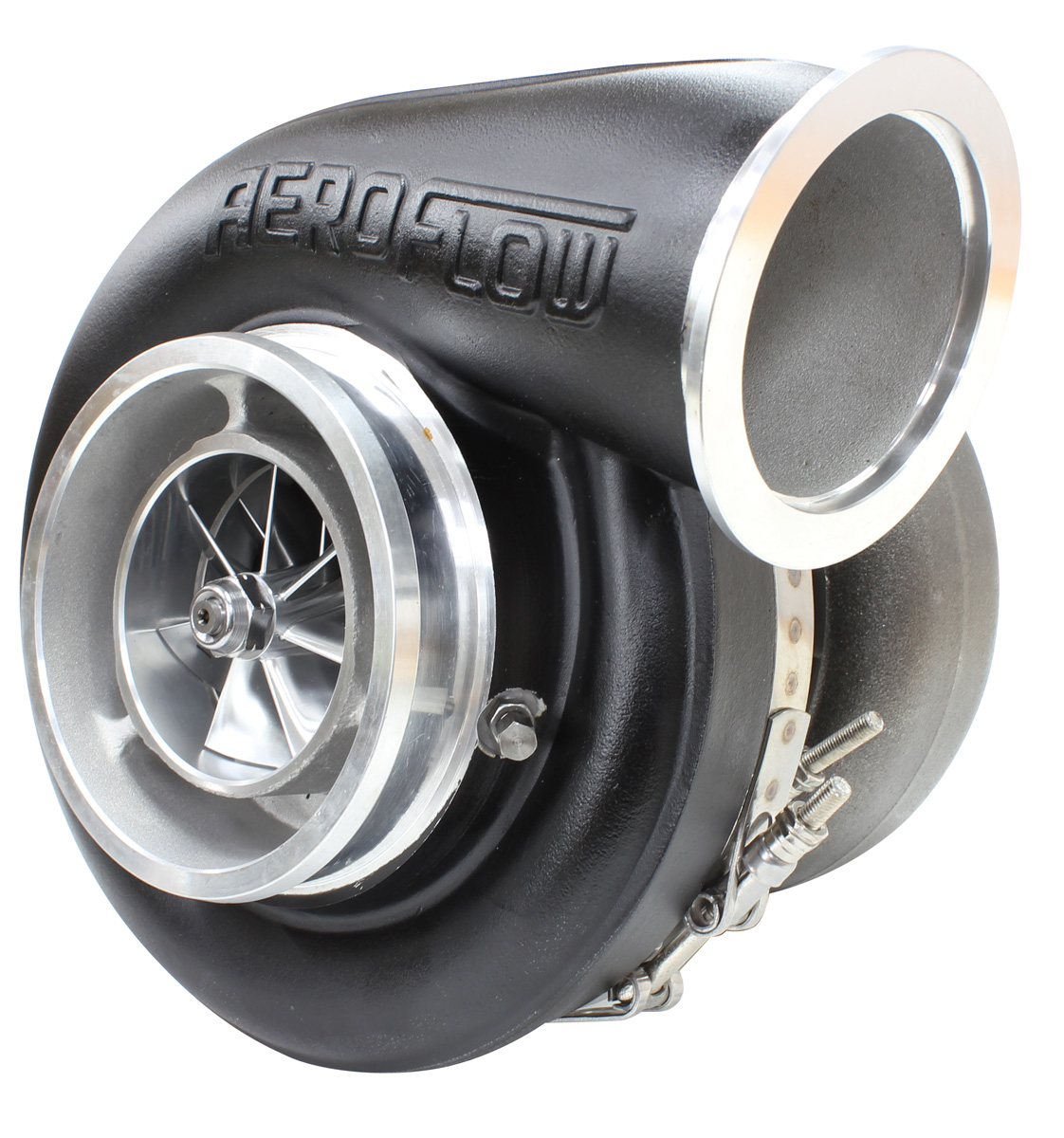 AEROFLOW BOOSTED 7588 1.31 V-BAND VBAND OUTLET BW S475 BLACK - Image 2