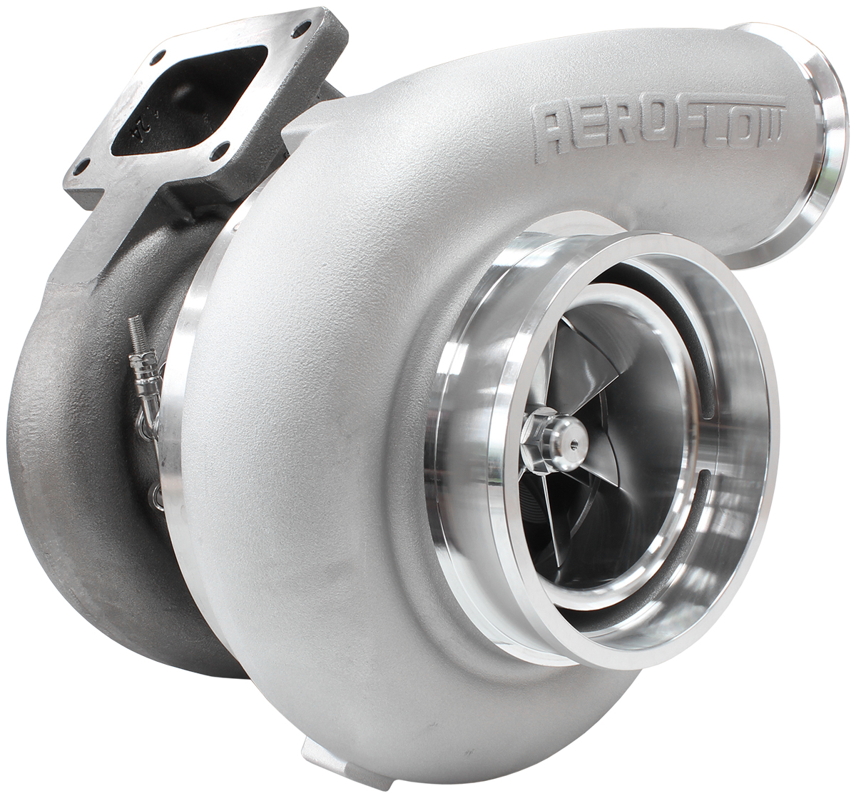 AEROFLOW BOOSTED 94102 1.24 A/R T6 VBAND OUTLET GTX5533 NATURAL - Image 2