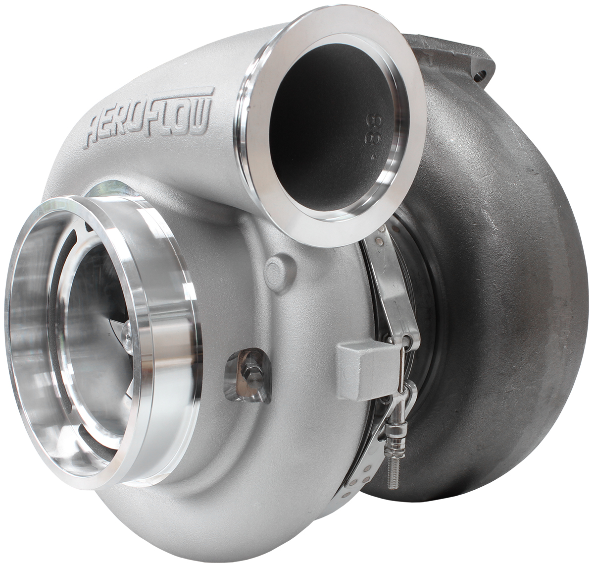AEROFLOW BOOSTED 94102 1.24 A/R T6 VBAND OUTLET GTX5533 NATURAL - Image 3