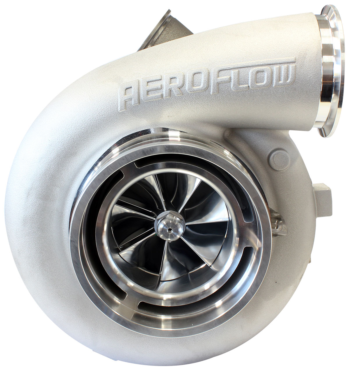 AEROFLOW BOOSTED 98102 1.22 A/R V-BAND VBAND OUTLET GTX5533 NATURAL
