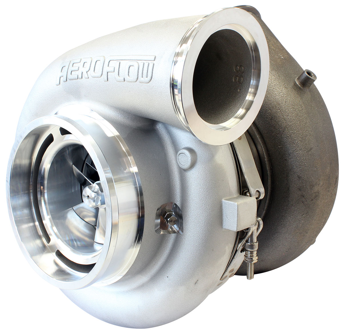 AEROFLOW BOOSTED 98102 1.22 A/R V-BAND VBAND OUTLET GTX5533 NATURAL - Image 2