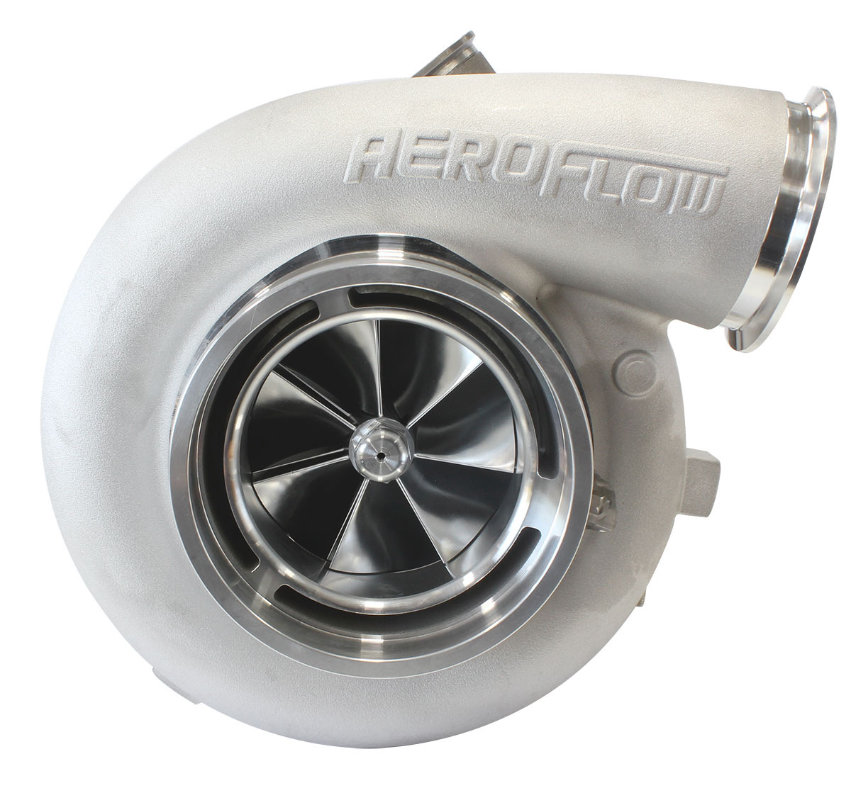 AEROFLOW BOOSTED 106102 1.22 A/R V-BANDVBAND OUTLET GTX5544 NATURAL