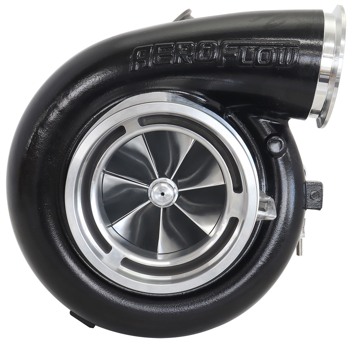 AEROFLOW BOOSTED 106102 1.22 A/R V-BANDVBAND OUTLET GTX5544 BLACK