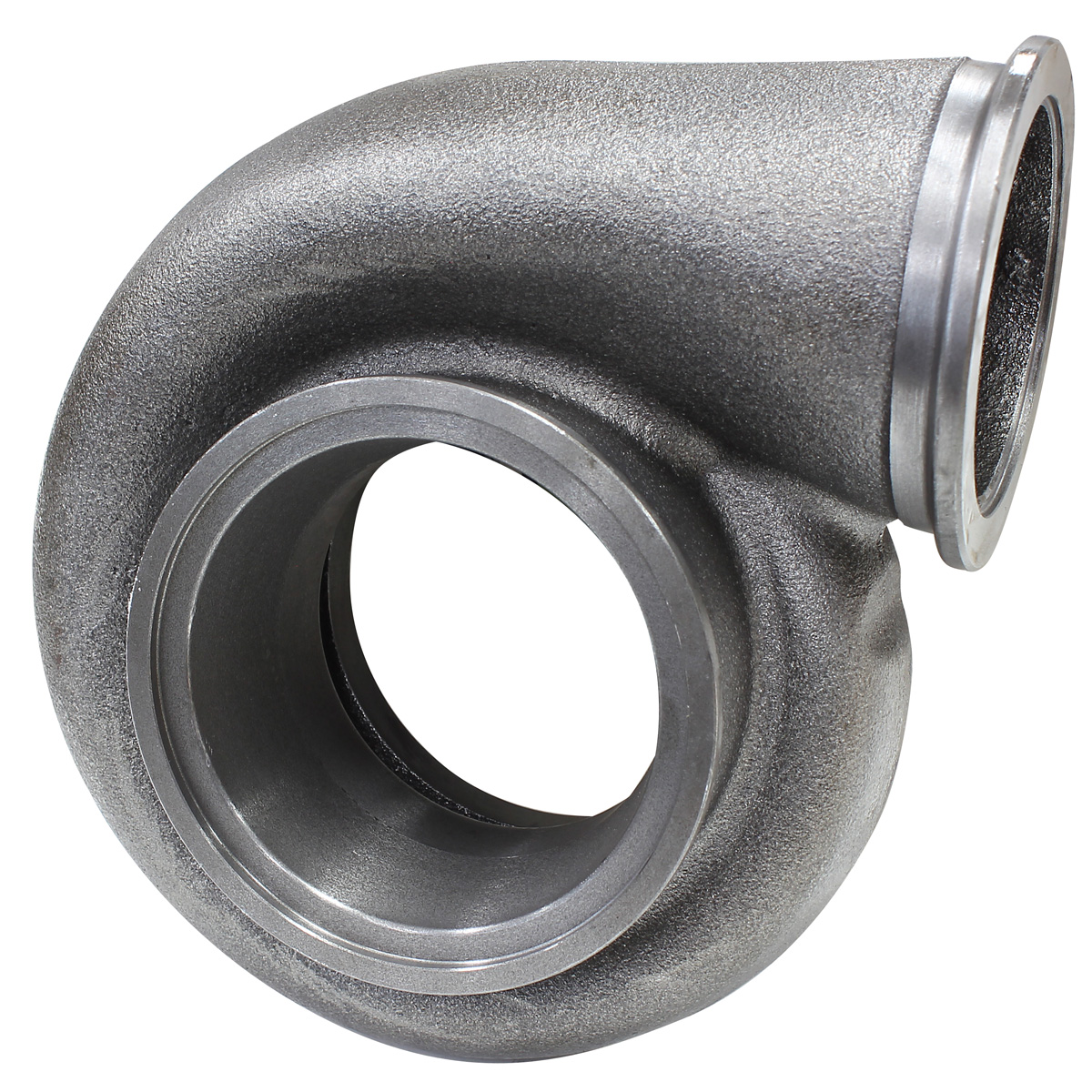 AEROFLOW BOOSTED V-BAND HOUSING .83 CAST IRON HOUSING 5862 6662 - Image 2