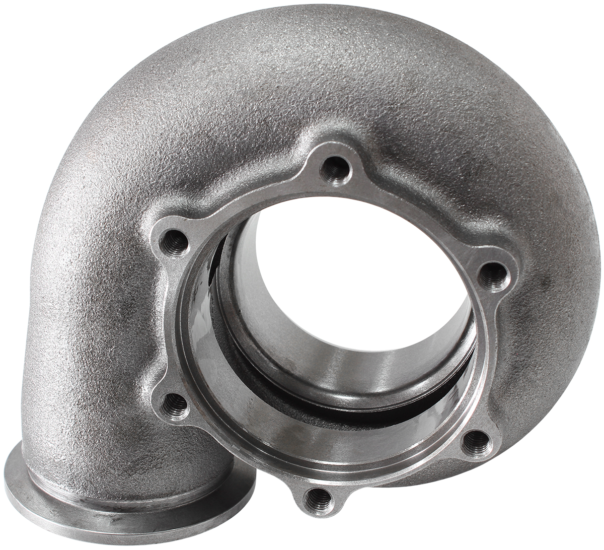 AEROFLOW BOOSTED V-BAND HOUSING .83 CAST IRON SUIT 6766 DUAL VBAND