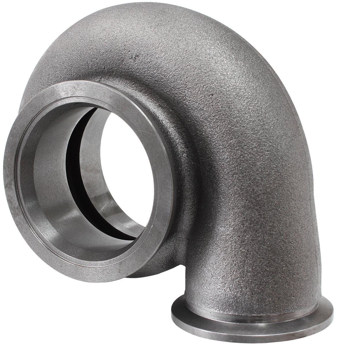 AEROFLOW BOOSTED V-BAND HOUSING .83 CAST IRON SUIT 6766 DUAL VBAND - Image 2
