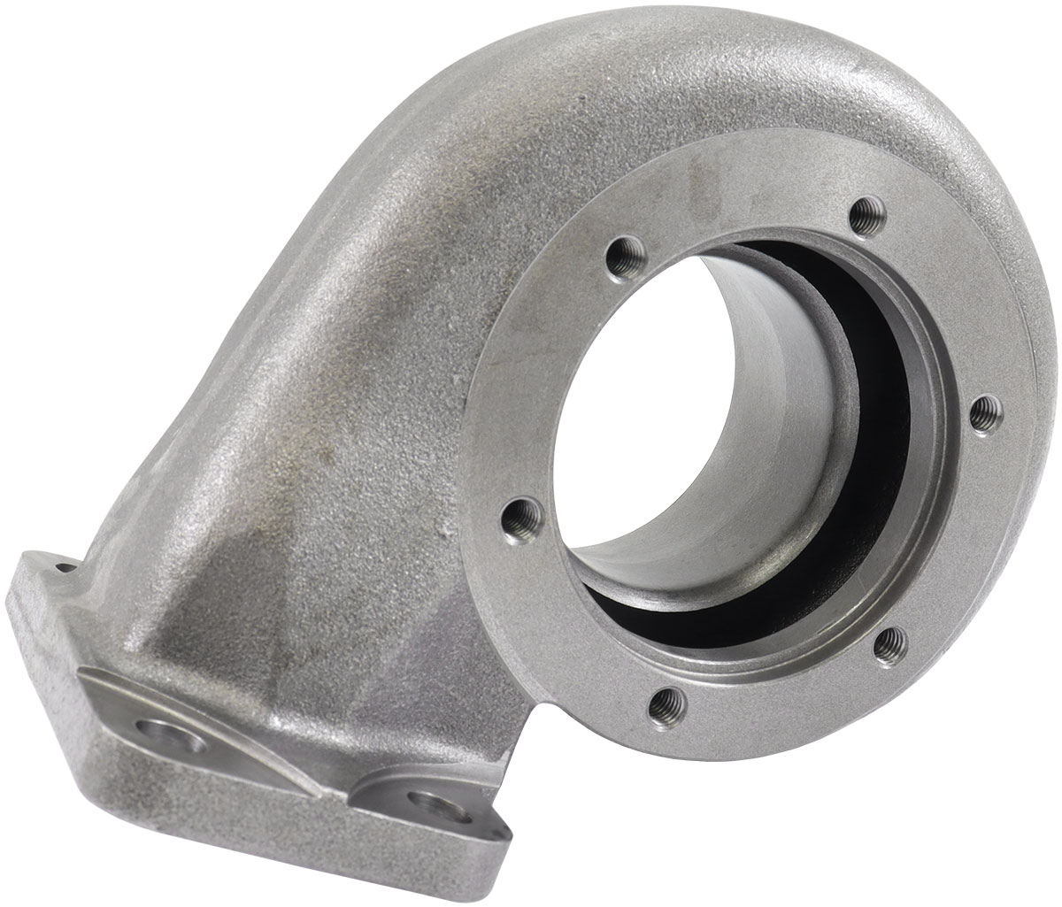 AEROFLOW BOOSTED V-BAND HOUSING .82 T3 CAST IRON HOUSING 5862 6662 - Image 2