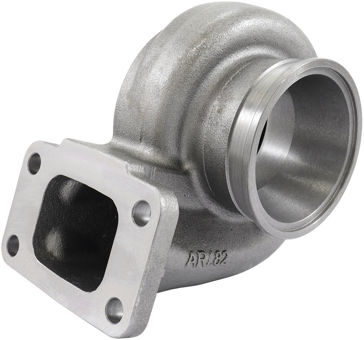 AEROFLOW BOOSTED V-BAND HOUSING .82 T3 CAST IRON HOUSING 5862 6662 - Image 3