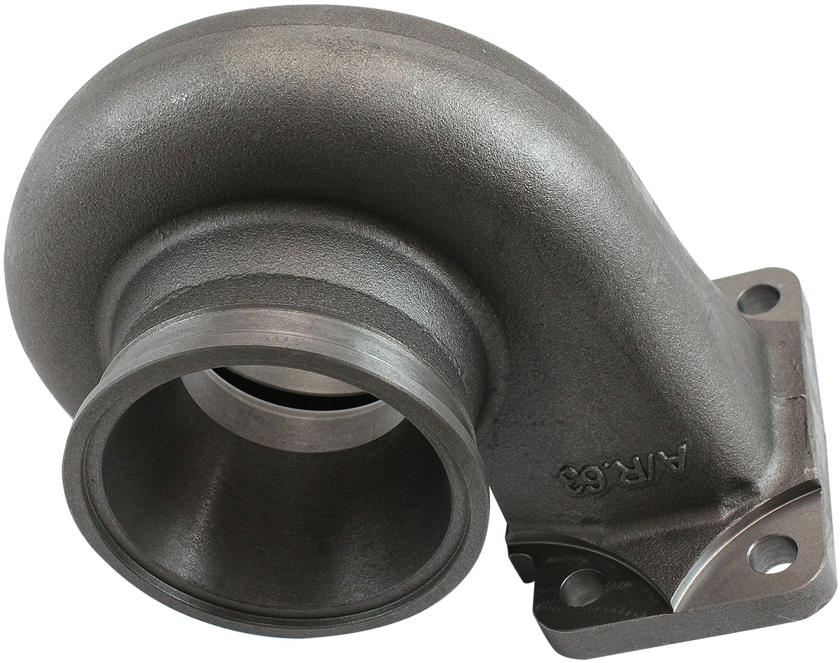 AEROFLOW BOOSTED T3 HOUSING .63 CAST IRON HOUSING 5455 5855 - Image 2