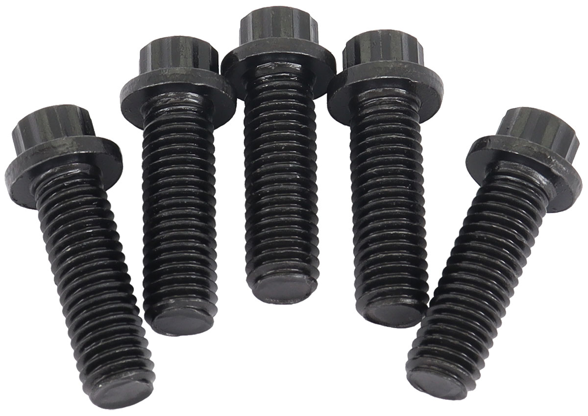 AEROFLOW 12 POINT BOLT M8 x 1.25mm 5 PACK GRADE 5 25mm UHL