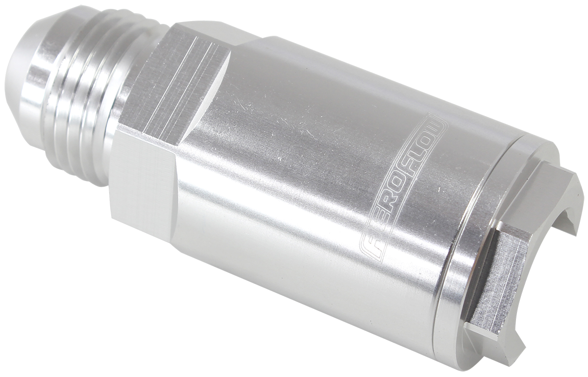 AEROFLOW PUSH ON FUEL FITTING LS & LT 1/2" HOSE TO -8AN AF808-04S