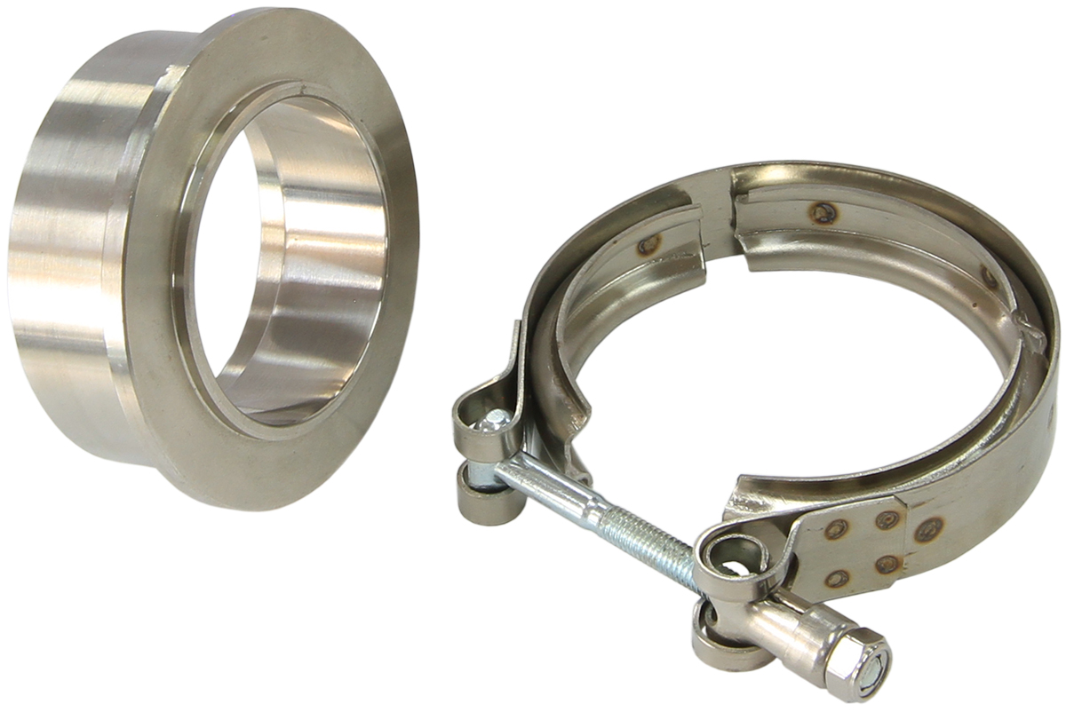 AEROFLOW 3" O.D SS BOOSTED VBAND KIT SUIT 6662 S/S V BAND T/I