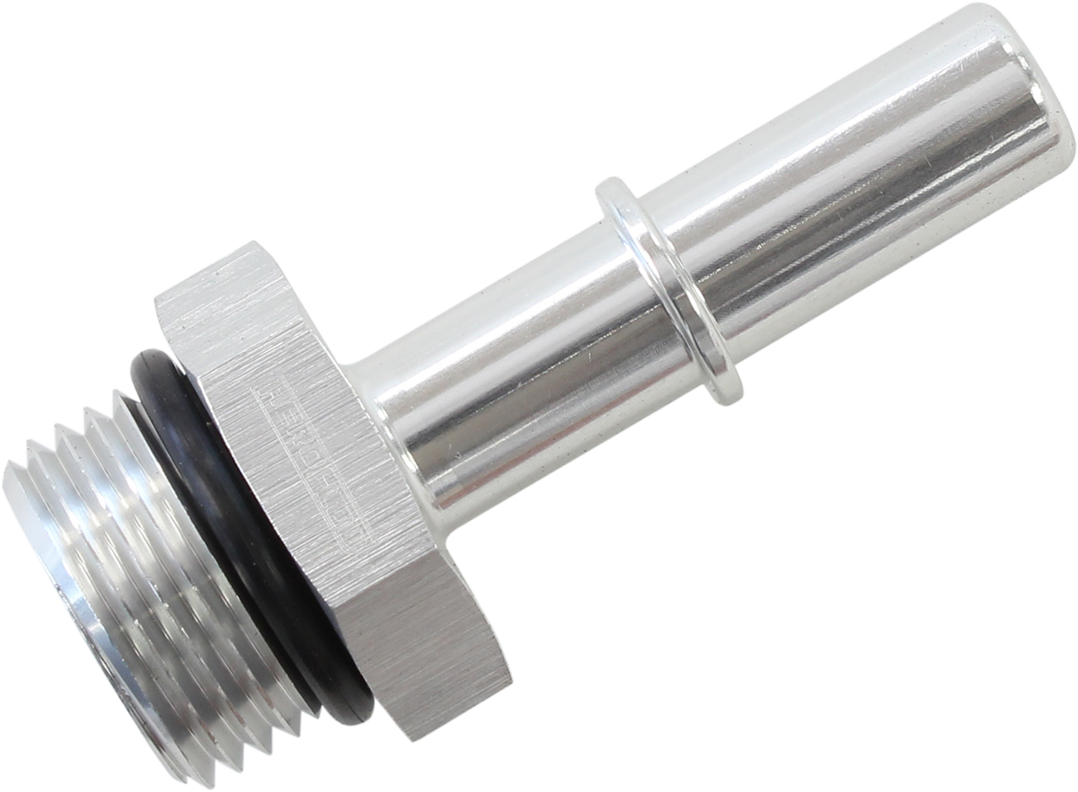 AEROFLOW 5/16" PUSH ON EFI TO -10ORB SILVER QUICK CONNECT EFI