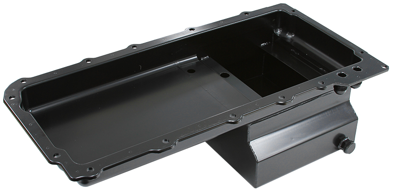 AEROFLOW LS CHEV FABRICATED OIL PAN REAR SUMP HQ-WB STYLE PAN