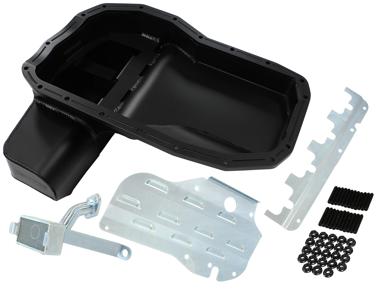 AEROFLOW MITSUBISHI EVO OIL PAN 4G63 4-9 6.1L SUMP PICKUP BAFFLE