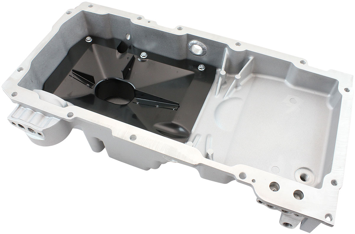 AEROFLOW STANDARD GM LS CAST OIL PAN LS1 LS2 LS3 VZ COMMODORE - Image 3