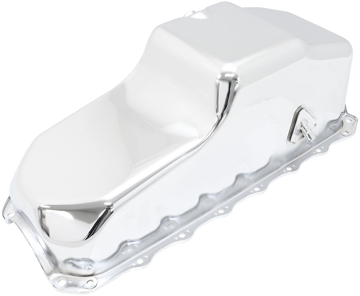 AEROFLOW STOCK 253 308 HOLDEN OIL PAN VB VT COMMODORE V8 CHROME