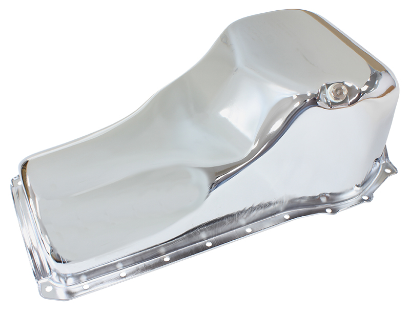 AEROFLOW STOCK OIL PAN FORD 351C FRONT SUMP CHROME