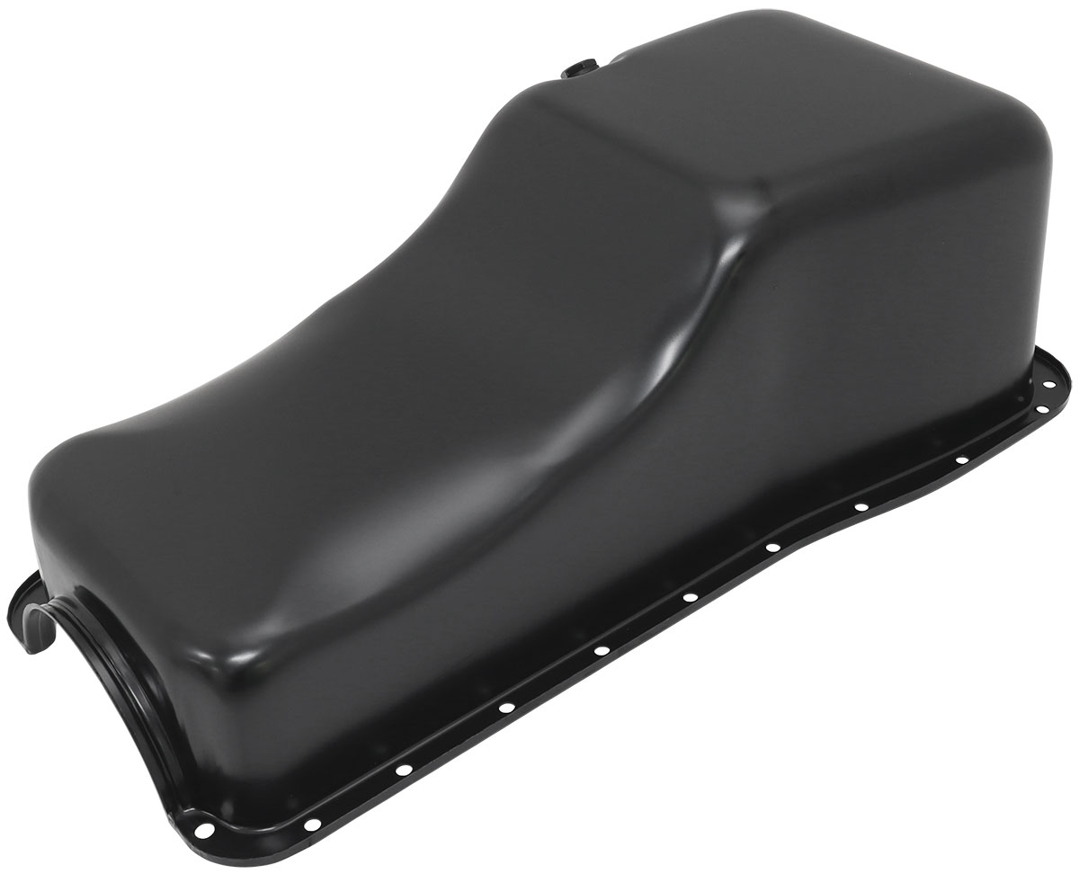 AEROFLOW STOCK FORD 429-460 V8 OIL PAN BLACK STEEL OIL PAN BIG BLOCK