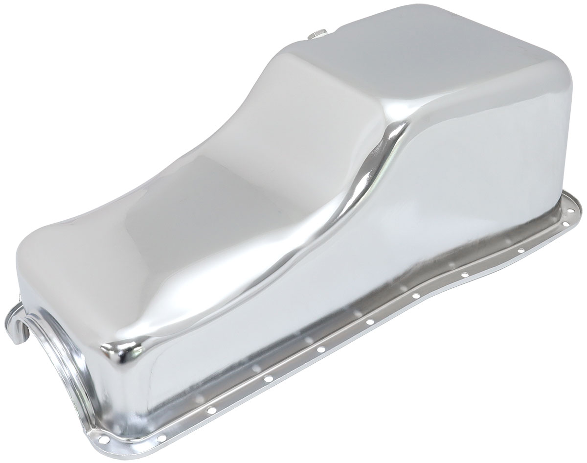 AEROFLOW STOCK FORD 429-460 V8 OIL PAN CHROME STEEL OIL PAN BIG BLOCK