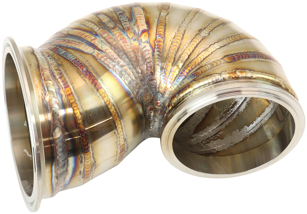 AEROFLOW MITSUBISHI EVO GT30 DUMP PIPE 3.5" TIGHT 4G63
