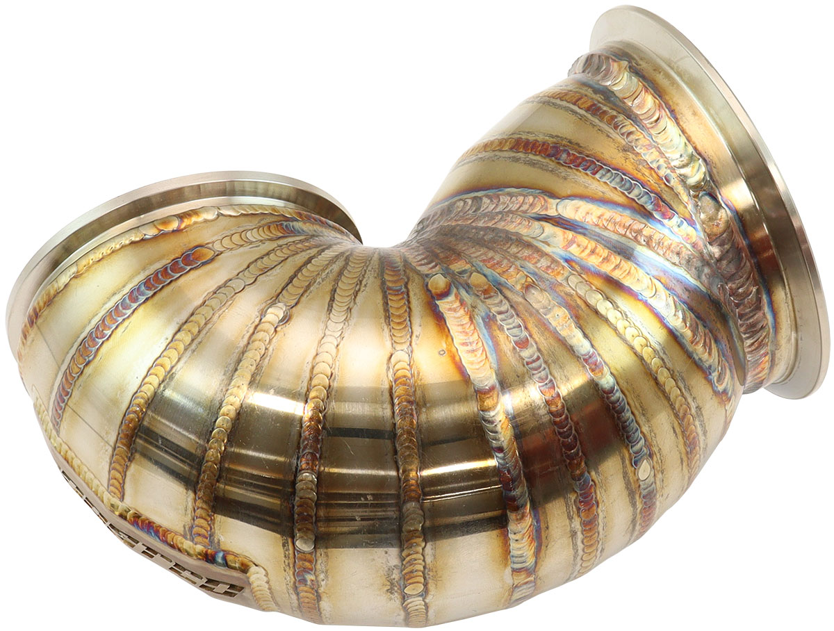 AEROFLOW MITSUBISHI EVO GT30 DUMP PIPE 3.5" TIGHT 4G63 - Image 2