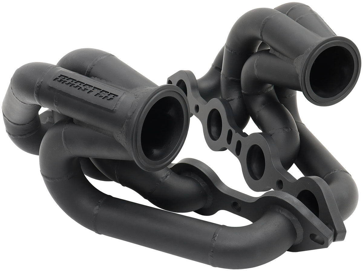 AEROFLOW GM LS TWIN TURBO MANIFOLDS LONG RUNNER PAIR FORWARD V-BAN