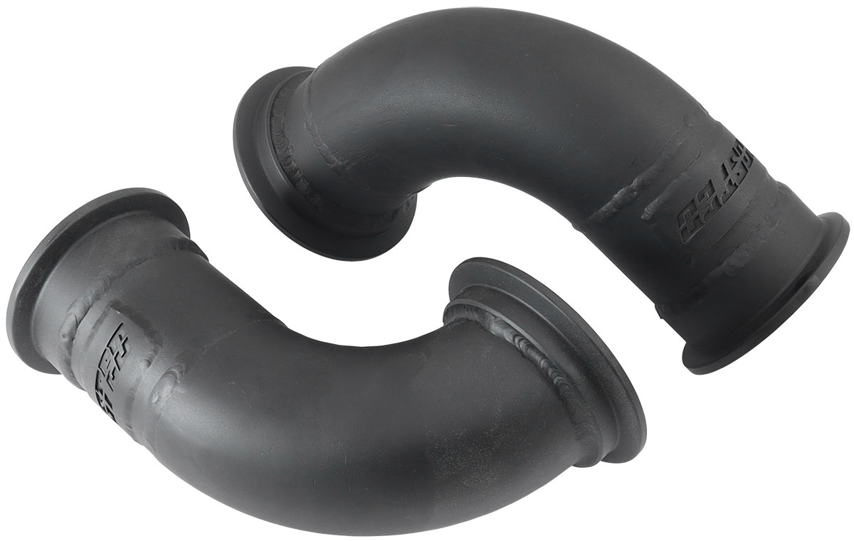 AEROFLOW GM LS TWIN TURBO TURN UP ADAPTERS PAIR V-BAND MANIFOLD